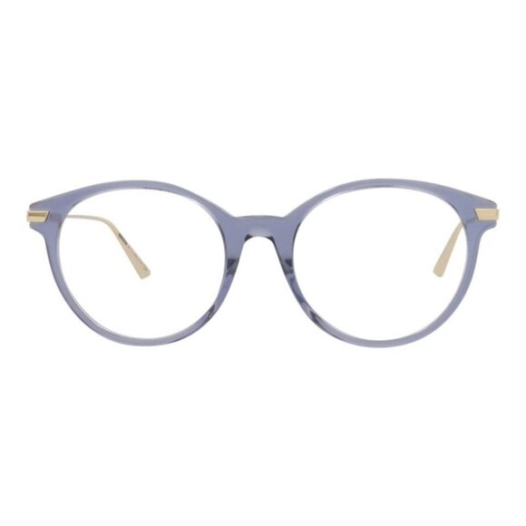 Dior Womens Round/Oval Blue Gold Transparent Fashion Designer Eyewear - Picture 1 of 4